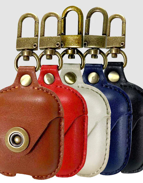 Load image into Gallery viewer, Leather Case for AirPods - Shockproof Bluetooth Cover
