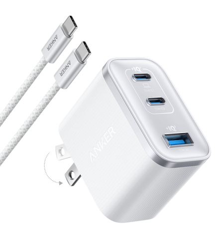 Anker Nano Charger (70W, 3 Ports)
