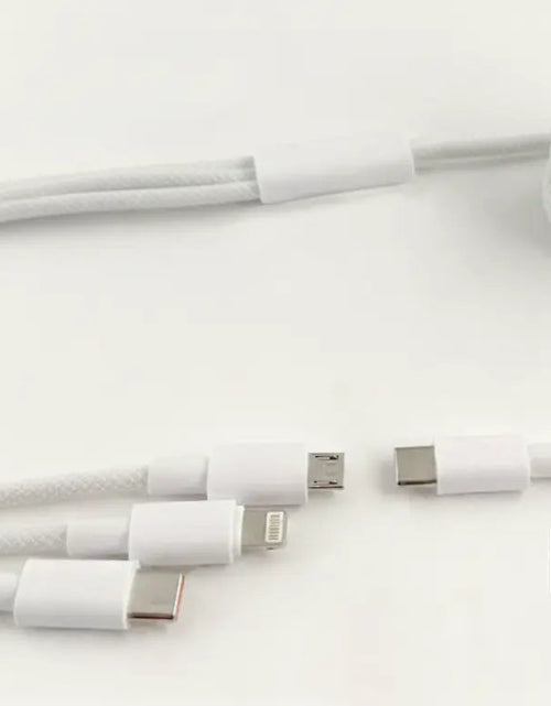 Load image into Gallery viewer, 3-in-1 Braided USB Charging Cable | Lightning • Micro-USB • USB-C
