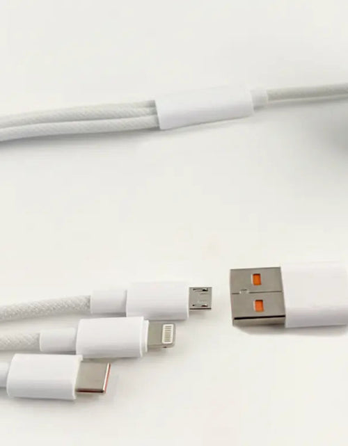 Load image into Gallery viewer, 3-in-1 Braided USB Charging Cable | Lightning • Micro-USB • USB-C
