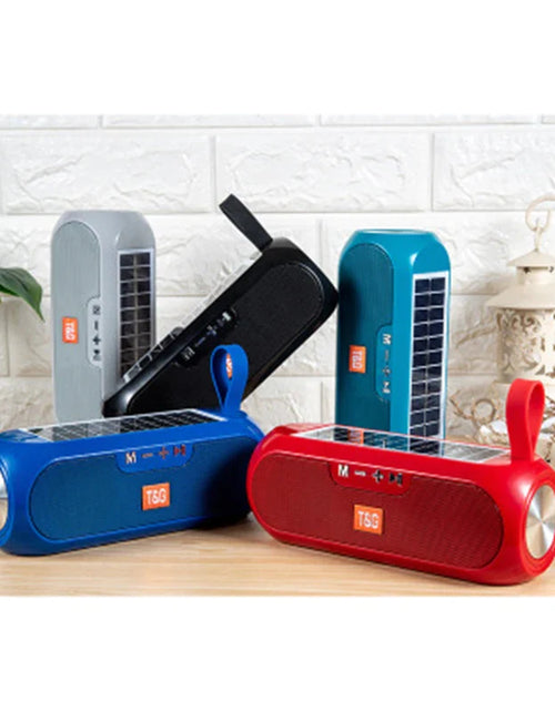 Load image into Gallery viewer, Solar charging Bluetooth Speaker
