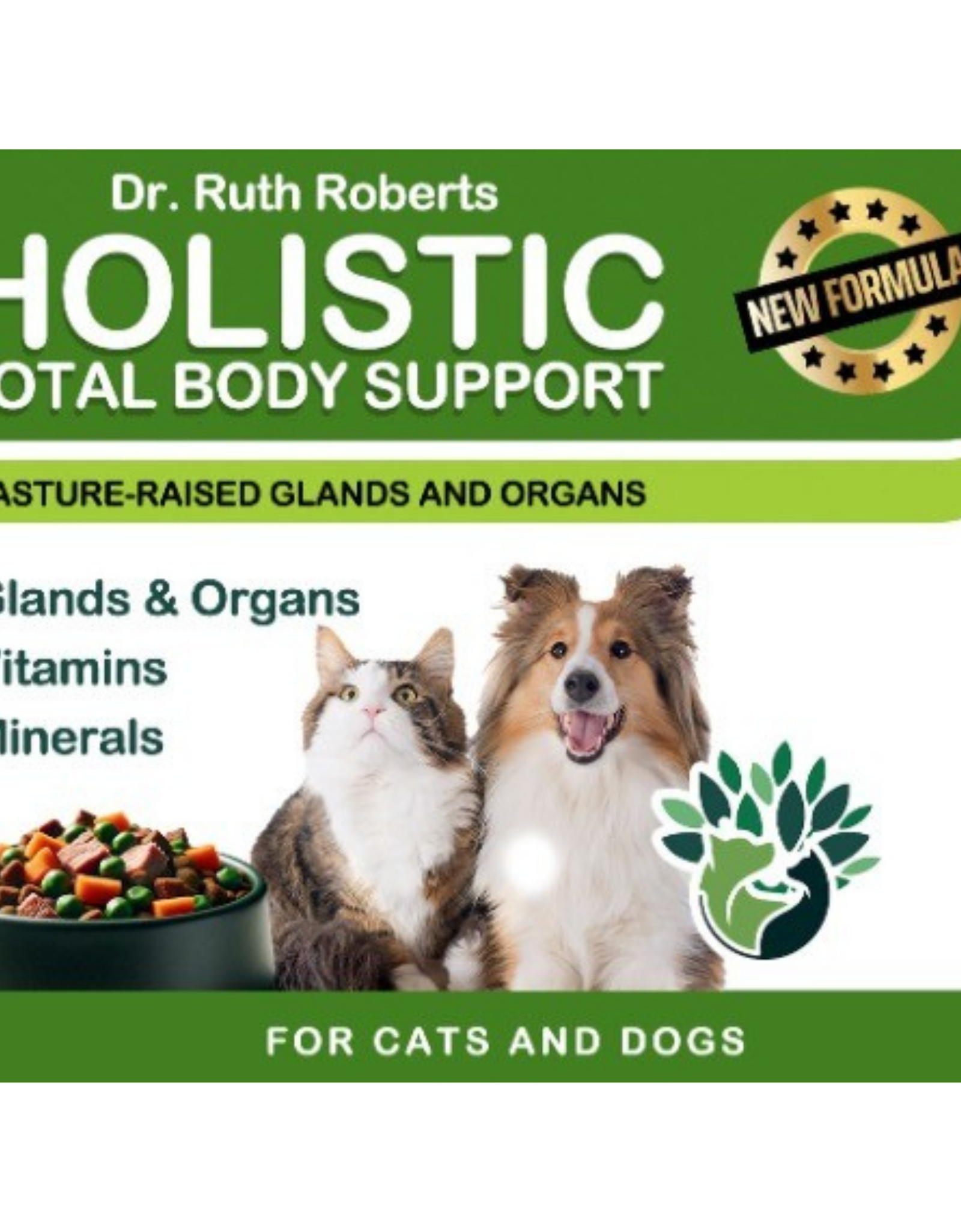 Holistic Total Body Support – Multivitamin & Glandular Support for Dogs and Cats
