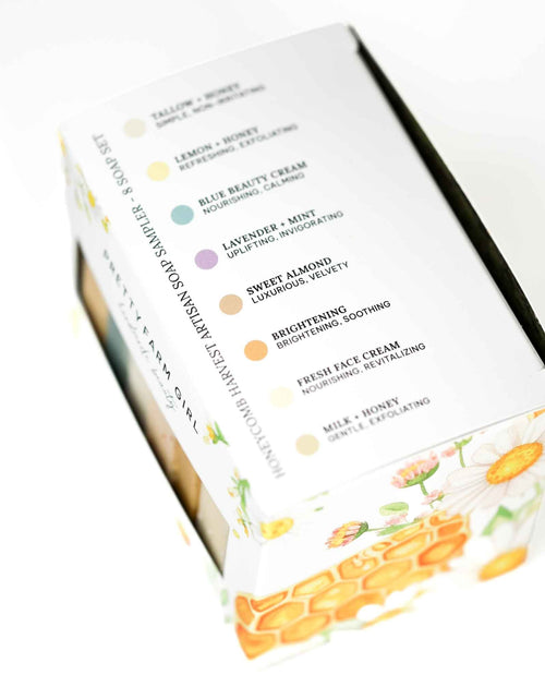 Load image into Gallery viewer, Honeycomb Harvest  Goat Milk &amp; Tallow Soap Sampler
