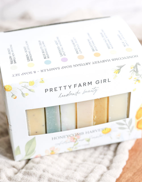 Load image into Gallery viewer, Honeycomb Harvest  Goat Milk &amp; Tallow Soap Sampler
