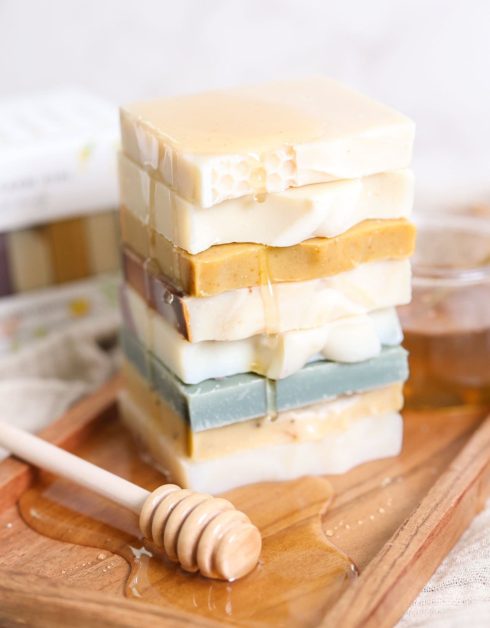 Honeycomb Harvest  Goat Milk & Tallow Soap Sampler