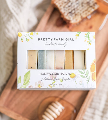Honeycomb Harvest  Goat Milk & Tallow Soap Sampler