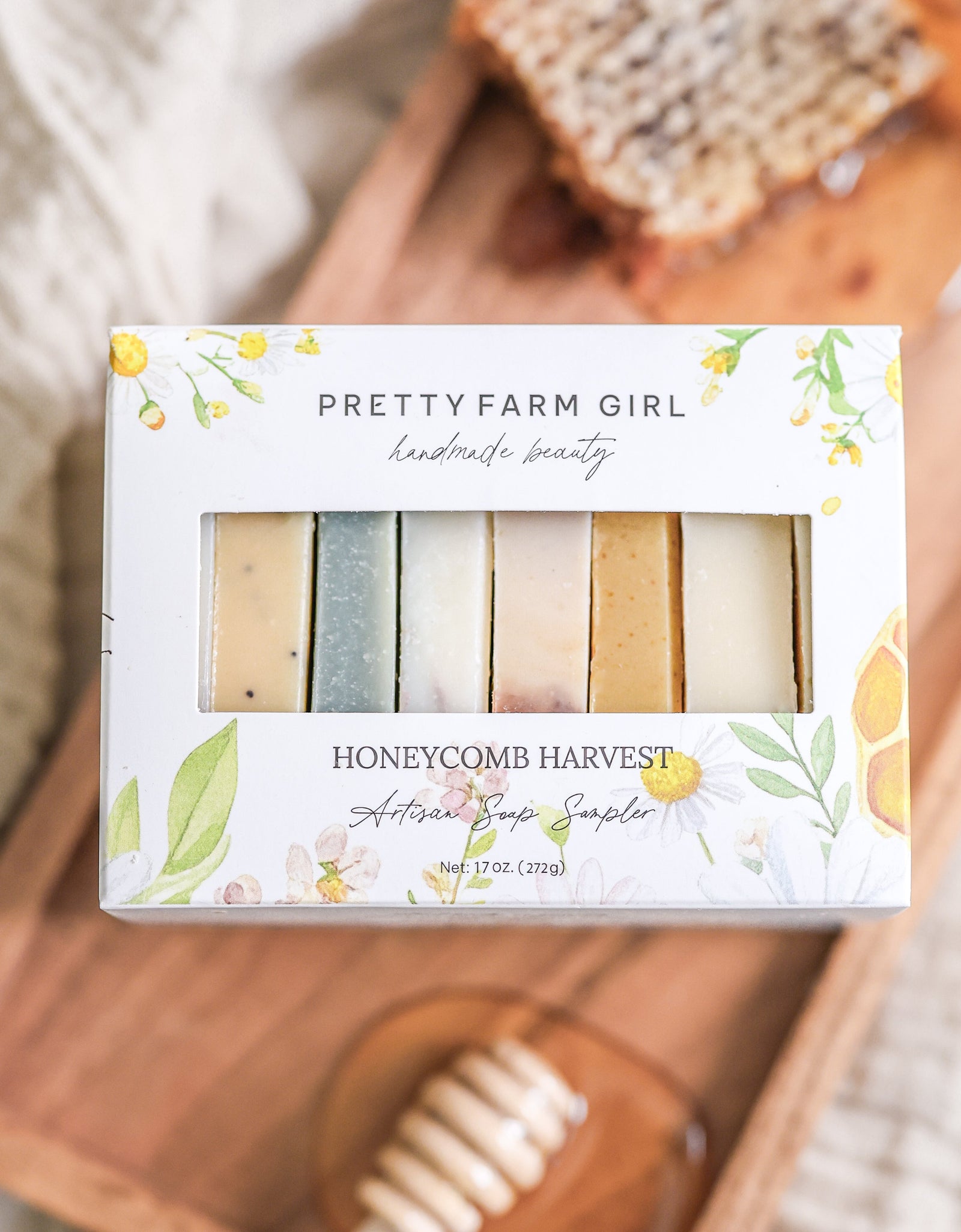 Honeycomb Harvest  Goat Milk & Tallow Soap Sampler