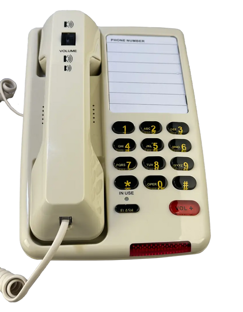 Load image into Gallery viewer, D520U Full-Featured Console Telephone with USB-A &amp; USB-C Charging Ports
