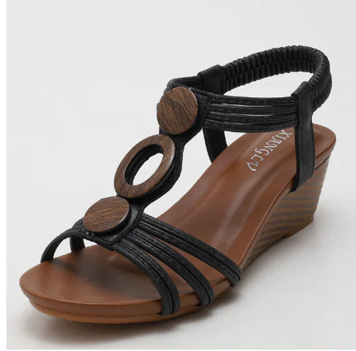 Load image into Gallery viewer, Large Retro Roman-Style Shoes
