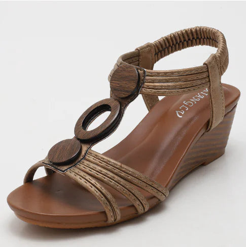 Load image into Gallery viewer, Large Retro Roman-Style Shoes
