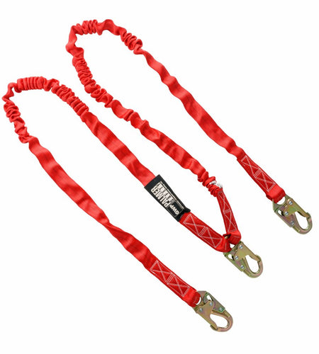 6ft Lanyard Internal Shock Snap Hooks Double Leg