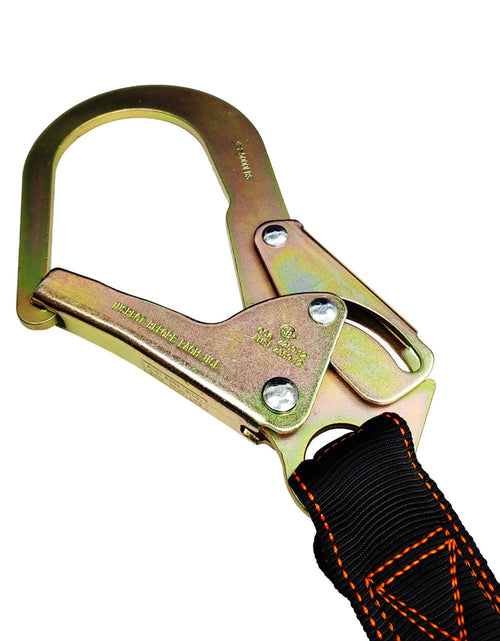 Load image into Gallery viewer, Frontline LIS61R Combat 6' Single Leg Rebar Hook End Lanyard with Internal Shock Absorber
