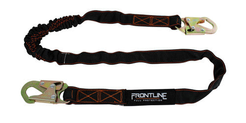 Load image into Gallery viewer, Frontline LIS61S Combat 6' Single Leg Snaphook Lanyard with Internal Shock Absorber

