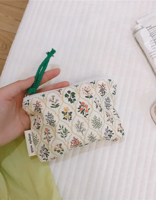 Load image into Gallery viewer, Women's Cosmetic Bag and Coin Purse Holder
