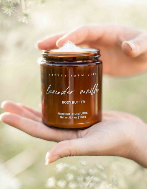 Load image into Gallery viewer, Lavender Vanilla Bean Tallow Body Butter
