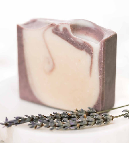 Lavender + Mint Handmade Tallow and Goat Milk Soap Bar