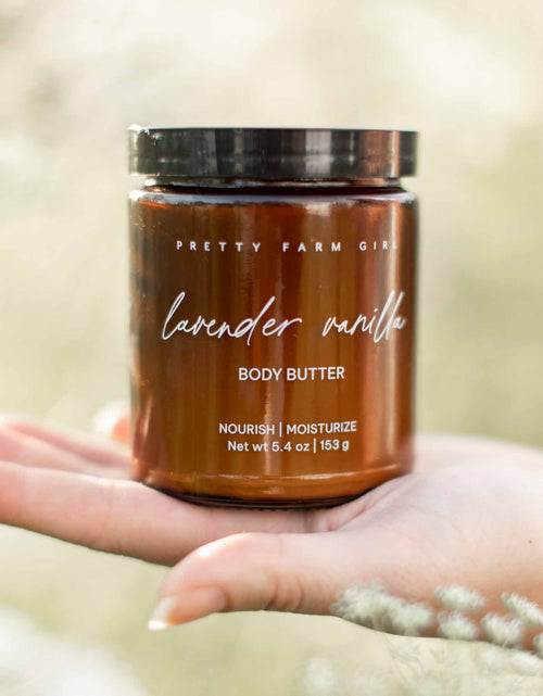 Load image into Gallery viewer, Lavender Vanilla Bean Tallow Body Butter
