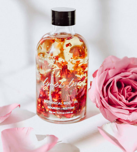 Lymph Love Natural Body Oil - Best for Lymphatic Massages