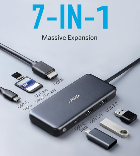 Anker <b>341</b> USB-C Hub (7-in-1)