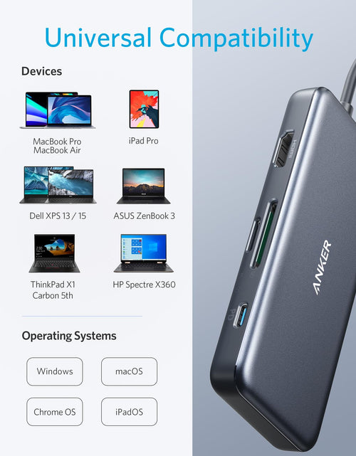 Load image into Gallery viewer, Anker <b>341</b> USB-C Hub (7-in-1)
