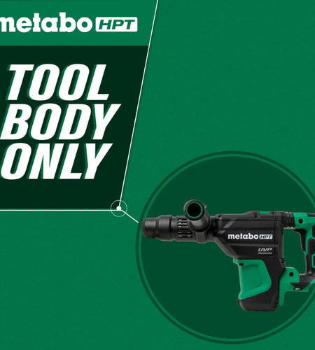 Metabo HPT DH3640DAQ2M 36V MultiVolt™ Brushless Cordless 1-9/16" SDS Max Rotary Hammer (Tool Body Only)