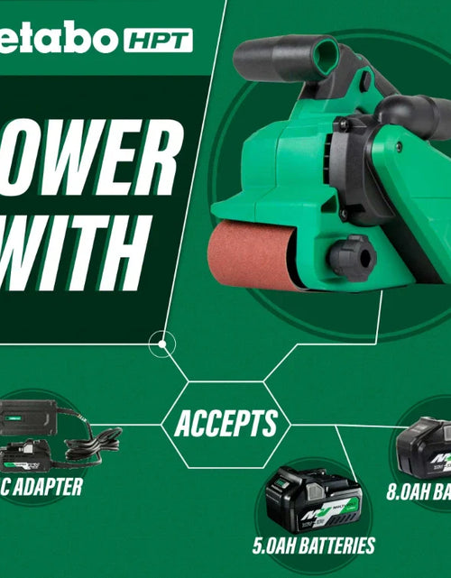 Load image into Gallery viewer, Metabo HPT SB3608DAQ4M 36V MultiVolt™ Cordless Brushless 3" x 21" Belt Sander (Tool Body Only)

