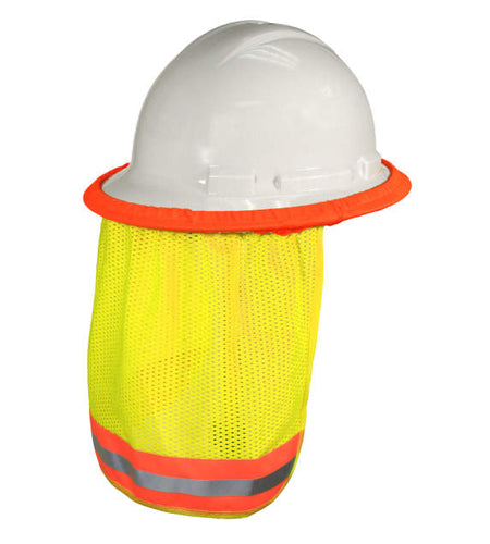Hi Vis Neck Shade Green Mesh