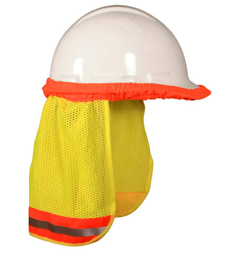 Hi Vis Neck Shade Green Mesh