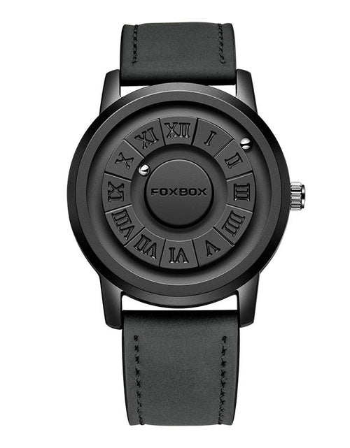 Load image into Gallery viewer, FB0047 Cool Magnetic Suspension Watch Men's Black Technology Creative Personality Concept Watch
