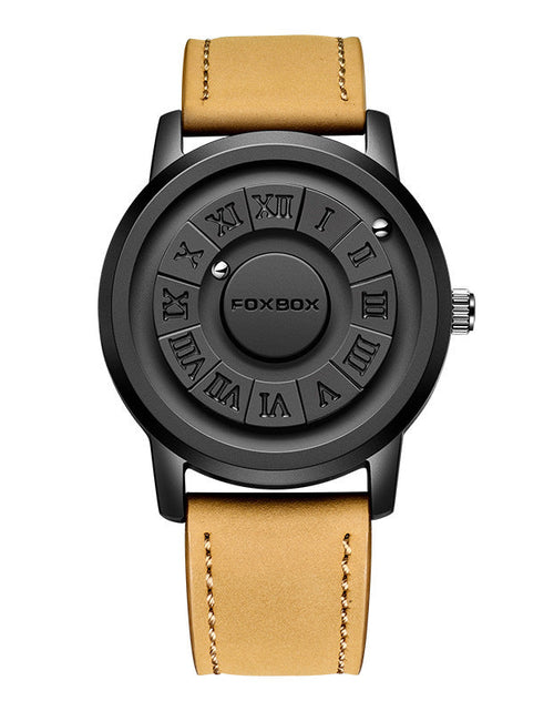 Load image into Gallery viewer, FB0047 Cool Magnetic Suspension Watch Men's Black Technology Creative Personality Concept Watch

