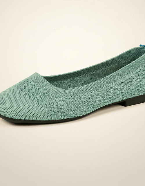 Load image into Gallery viewer, Flying Woven Mesh Shallow-Mouth Women’s Shoes
