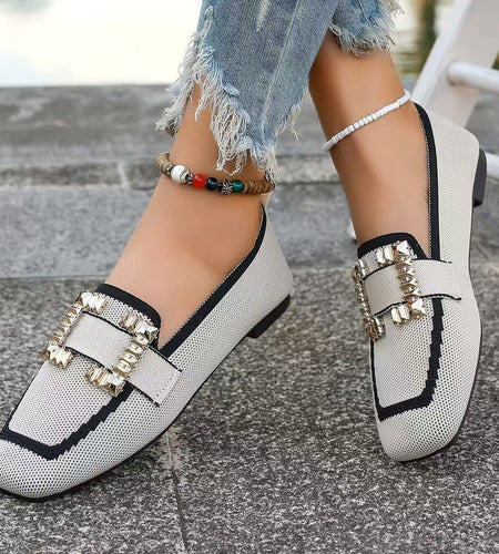 Vintage Suede Round-Toe Gommino Loafers — Women’s Driving Style