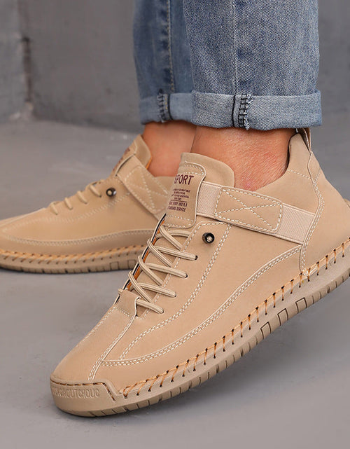 Load image into Gallery viewer, Women’s Color Matching Leather Boots
