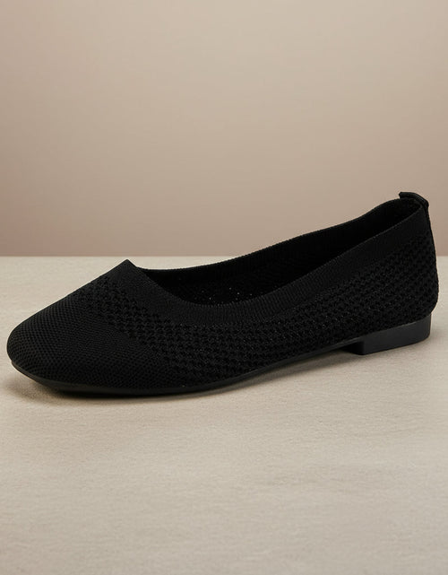 Load image into Gallery viewer, Flying Woven Mesh Shallow-Mouth Women’s Shoes
