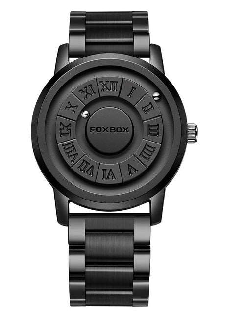 Load image into Gallery viewer, FB0047 Cool Magnetic Suspension Watch Men's Black Technology Creative Personality Concept Watch
