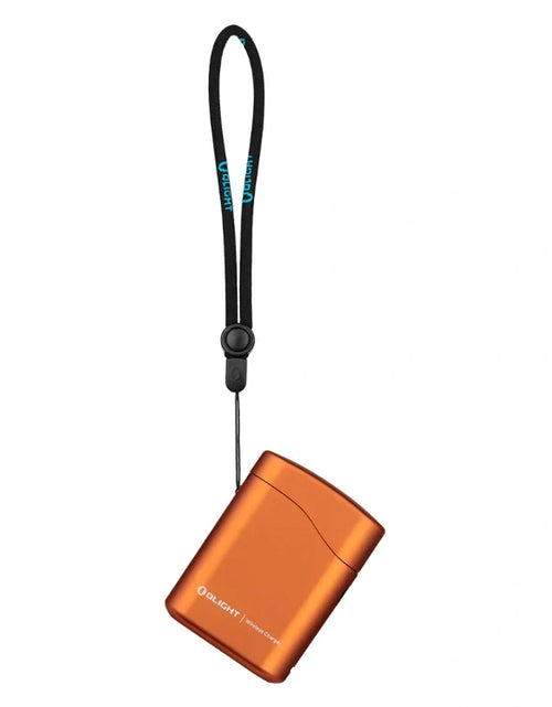 Load image into Gallery viewer, OLIGHT BATON4KITOG Baton 4 Powerful EDC Flashlight 1300 Lumens - Orange-Premium (With Charging Case)
