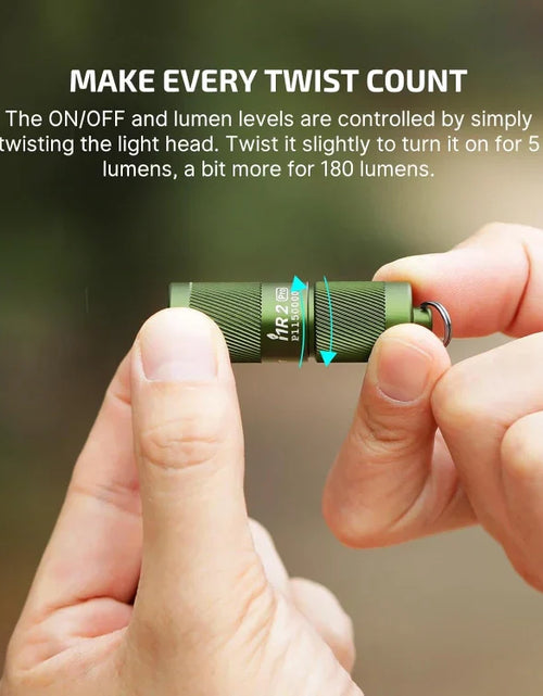 Load image into Gallery viewer, OLIGHT I1R2PROODG DIY Bundle i1R 2 Pro Keychain Flashlight - OD Green
