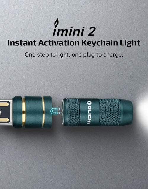 Load image into Gallery viewer, OLIGHT IMINI2DB imini 2 Rechargeable Mini Flashlight - Dream Blue
