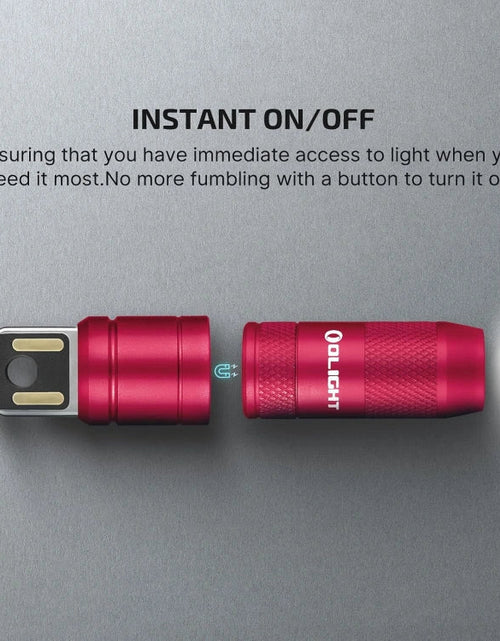 Load image into Gallery viewer, OLIGHT IMINI2PR imini 2 Rechargeable Mini Flashlight - Passionate Red
