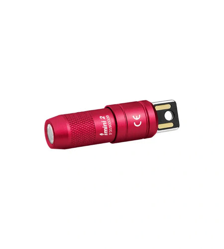 OLIGHT IMINI2PR imini 2 Rechargeable Mini Flashlight - Passionate Red