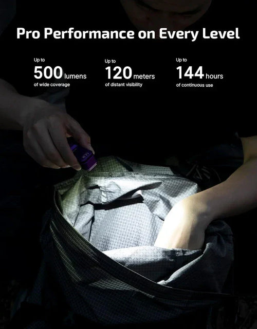 Load image into Gallery viewer, OLIGHT OCLIPPROPU Oclip Pro Clip on Flashlight with Floodlight - Purple
