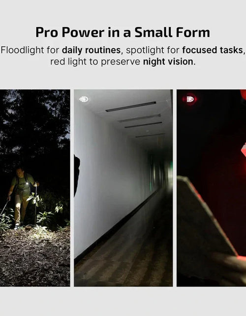 Load image into Gallery viewer, OLIGHT OCLIPPROWH Oclip Pro Clip on Flashlight with Floodlight - White
