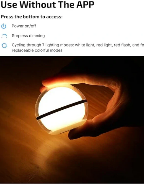 Load image into Gallery viewer, OLIGHT SPHEREC Sphere Ambient Light with App Control - Blue
