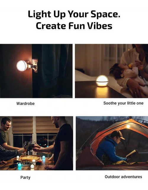 Load image into Gallery viewer, OLIGHT SPHEREC Sphere Ambient Light with App Control - Blue

