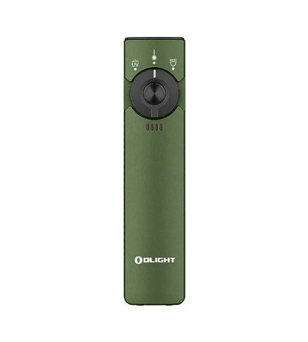 OLIGHT ARKFELDPRO3RODGV3 Arkfeld Pro Flat EDC Flashlight with LED Light UV and Laser - OD Green