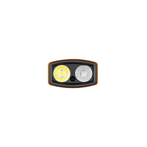 Load image into Gallery viewer, OLIGHT ARKFELDPRO3ROGV3 Arkfeld Pro Flat EDC Flashlight with LED Light UV and Laser - Orange
