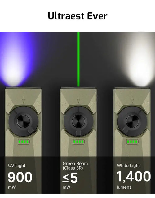 Load image into Gallery viewer, OLIGHT ARKFELDULTRAOLG Arkfeld Ultra 3-in-1 EDC Flashlight with O-aluminum Material - Olive Green CW(5700K~6700K)
