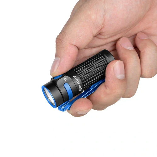 Load image into Gallery viewer, OLIGHT BATON4KITBK Baton 4 Powerful EDC Flashlight 1300 Lumens - Black - Premium (With Charging Case)
