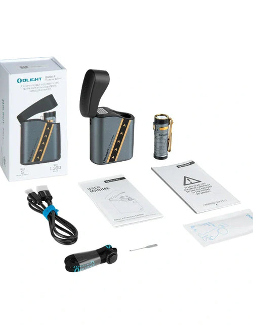 Load image into Gallery viewer, OLIGHT BATON4KITFTPL Baton 4 Powerful EDC Flashlight 1300 Lumens - Fighter Pilot-Premium
