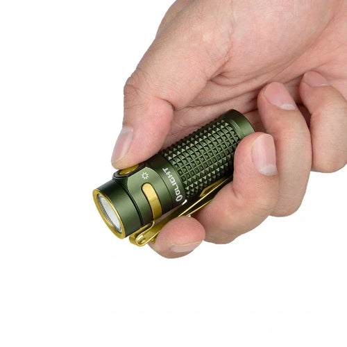 Load image into Gallery viewer, OLIGHT BATON4KITODG Baton 4 Powerful EDC Flashlight 1300 Lumens - OD Green - Premium (With Charging Case)
